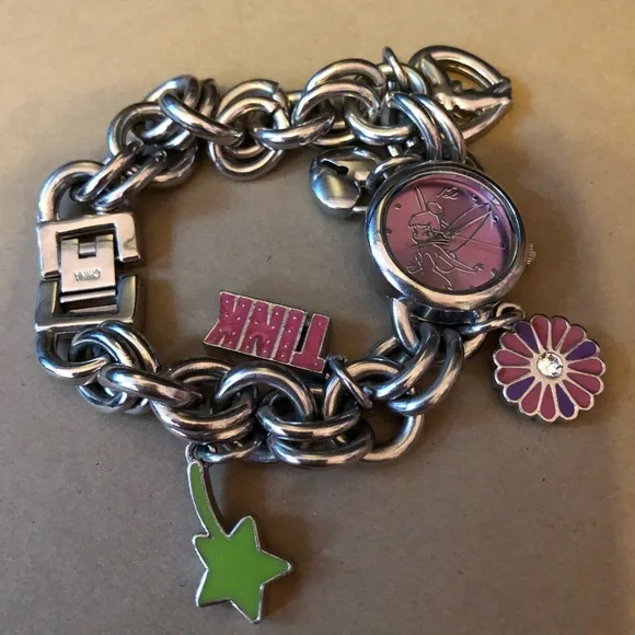 Disney Accessories Disney Tinkerbell Ladies Chain Watch Poshmark